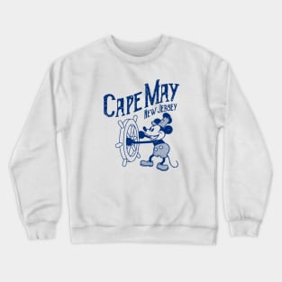 Steamboat Willie - Cape May NJ Crewneck Sweatshirt